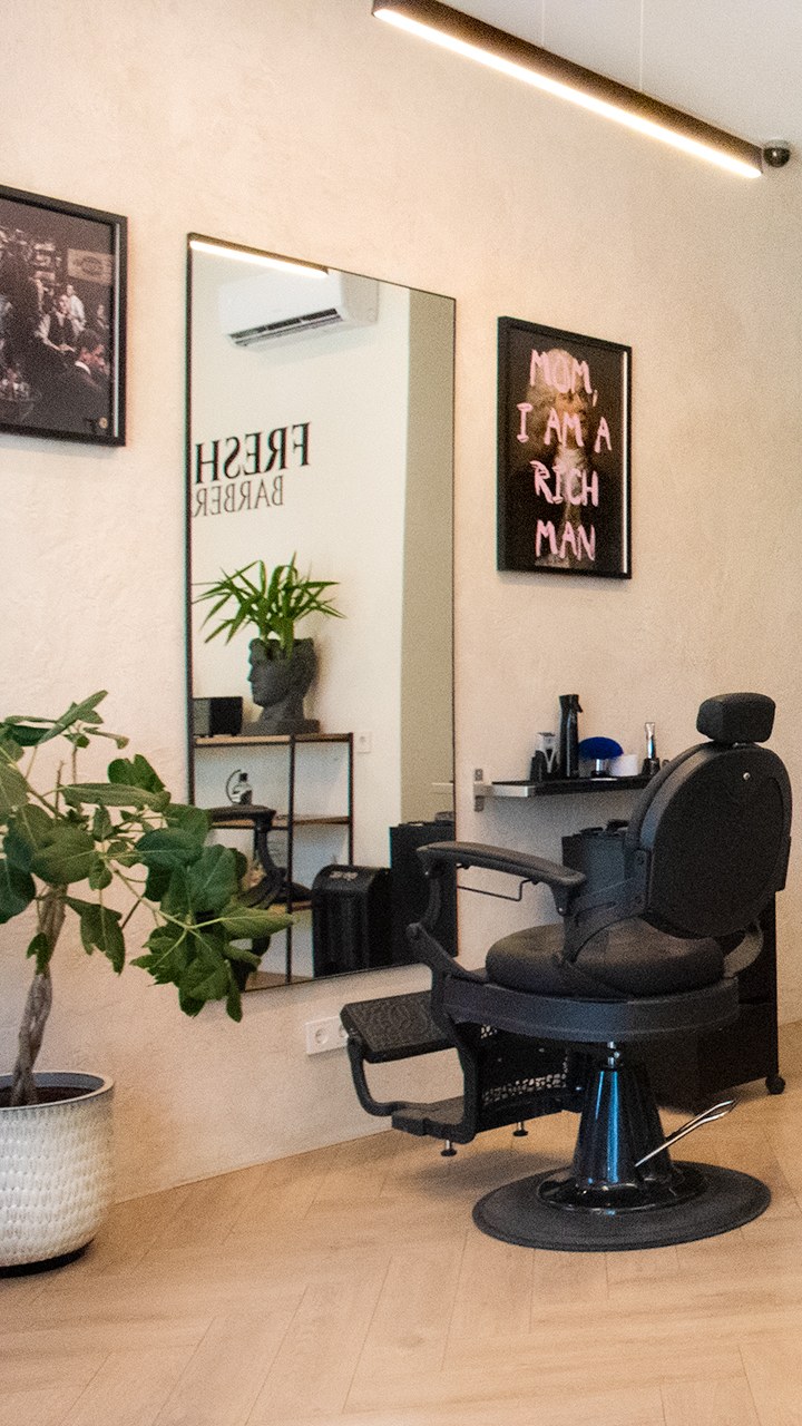 Fresh Cut Barbershop interjeras